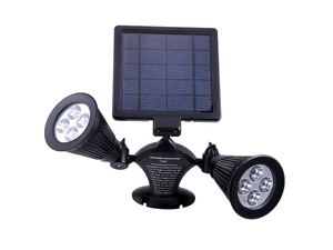 2 heads Solar Spotlight-TB-2054